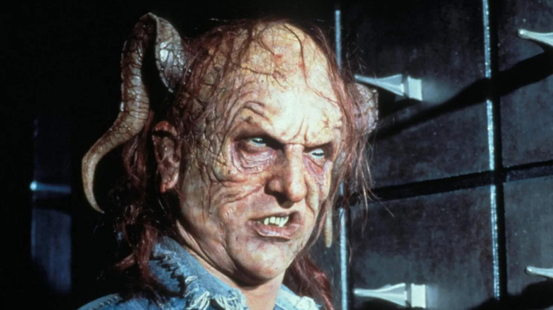 Jamey Sheridan as Randall Flagg snarls in The Stand