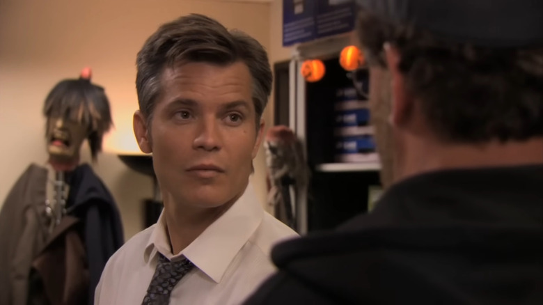 Timothy Olyphant as Danny Corday, talking to Kevin in "The Office."