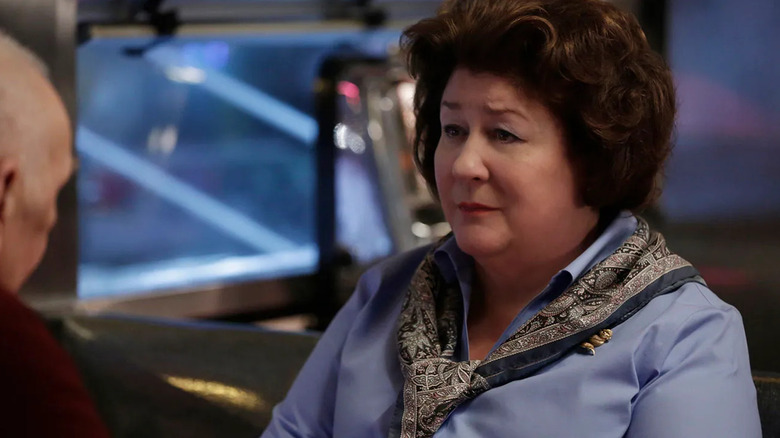 Margo Martindale as Claudia sitting in The Americans