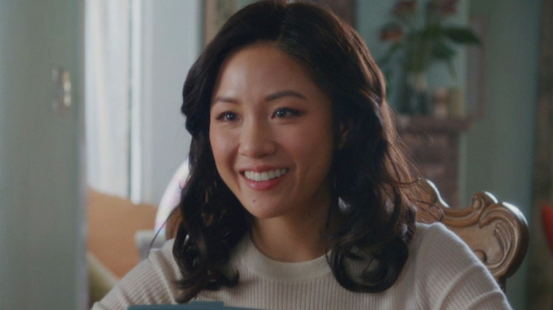 Constance Wu as Jessica Huang smiling in Fresh Off The Boat