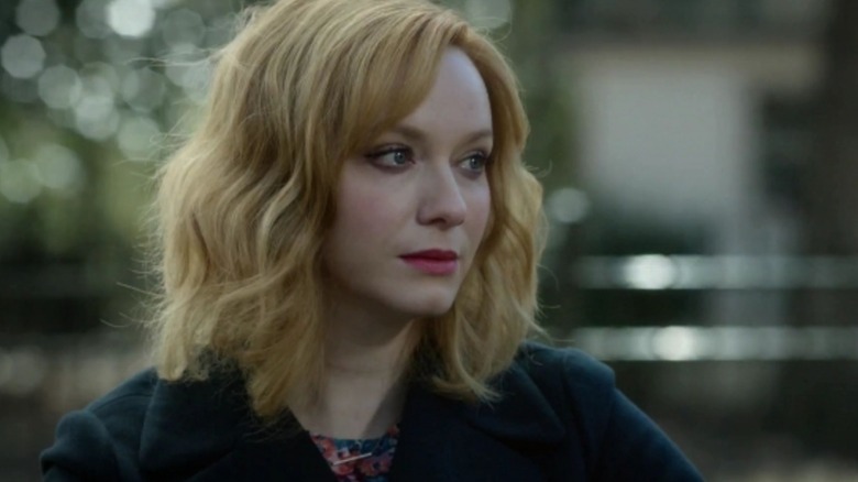 Beth Boland (Christina Hendricks) looks weary in Good Girls