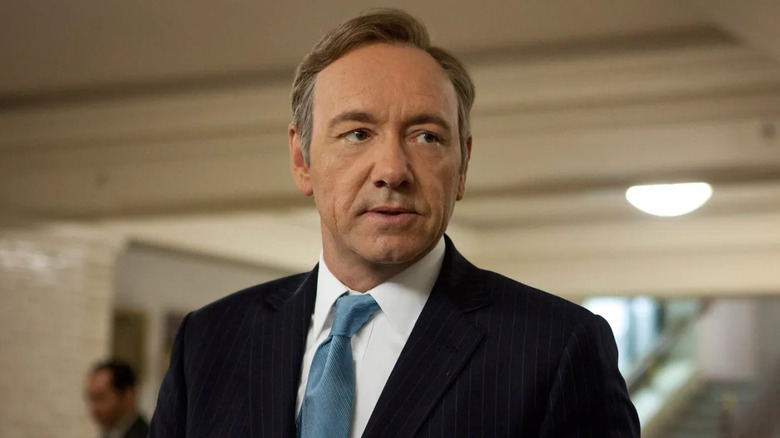 Kevin Spacey as Frank Underwood in House of Cards.
