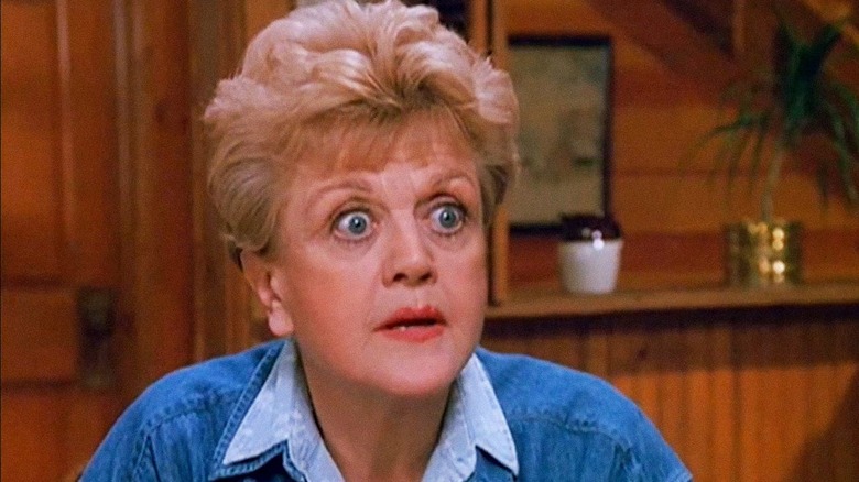 Jessica Fletcher (Angela Lansbury) is concerned in Murder, She Wrote