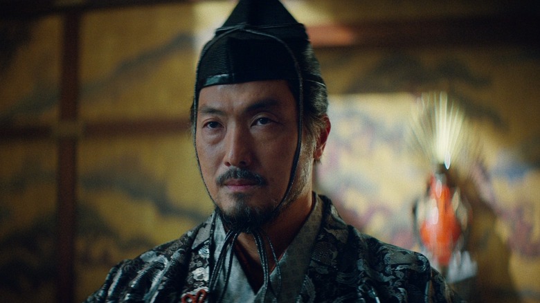 Takehiro Hira as Ishido Kazunari, looking forward in Shōgun.