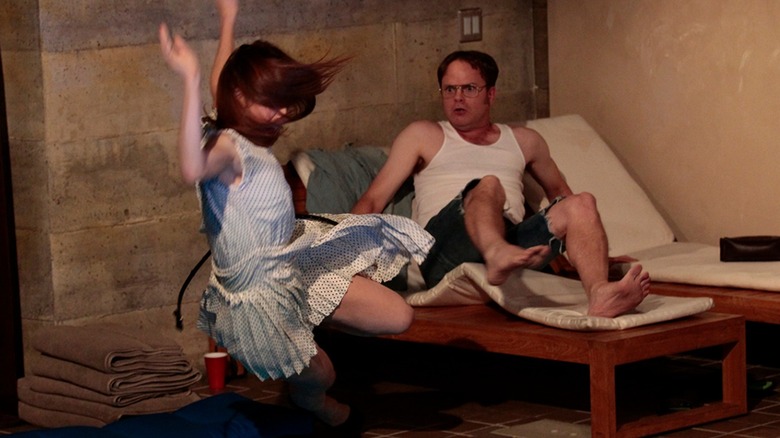 Erin and Dwight in The Office