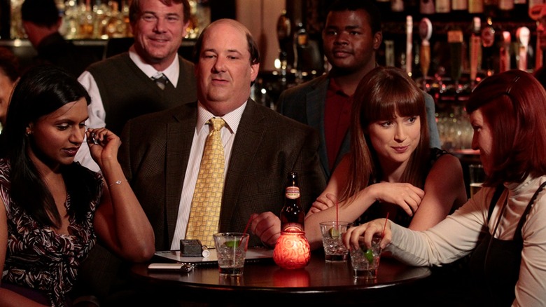 Kelly, Kevin, Erin, and Meredith in The Office