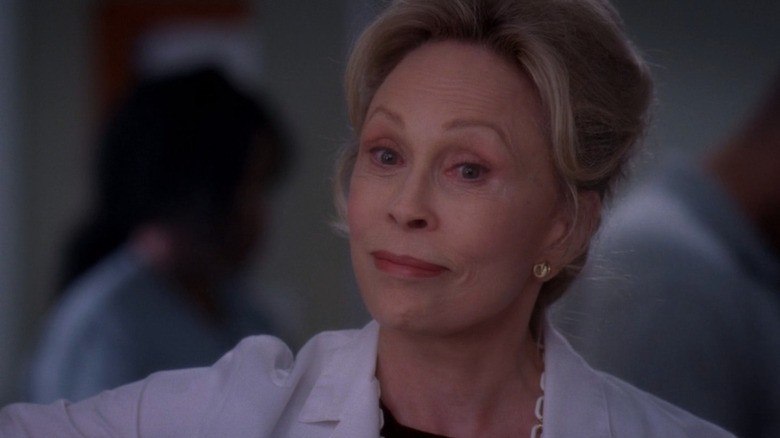 Dr. Margaret Campbell in white doctor's coat, smiling