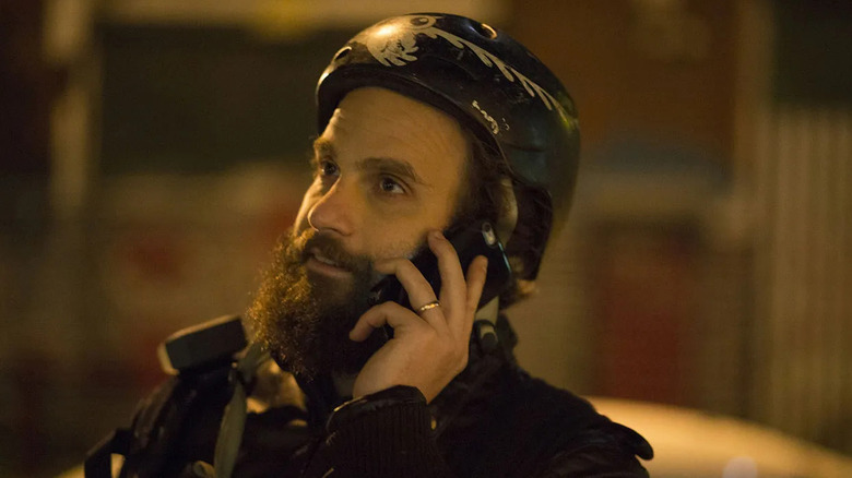 "The Guy" talking on the phone