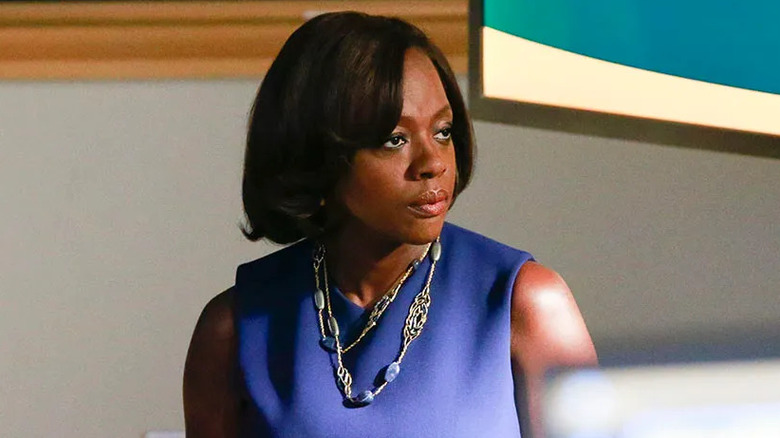 Viola Davis as Annalise Keating, teaching a class in How to Get Away with Murder.
