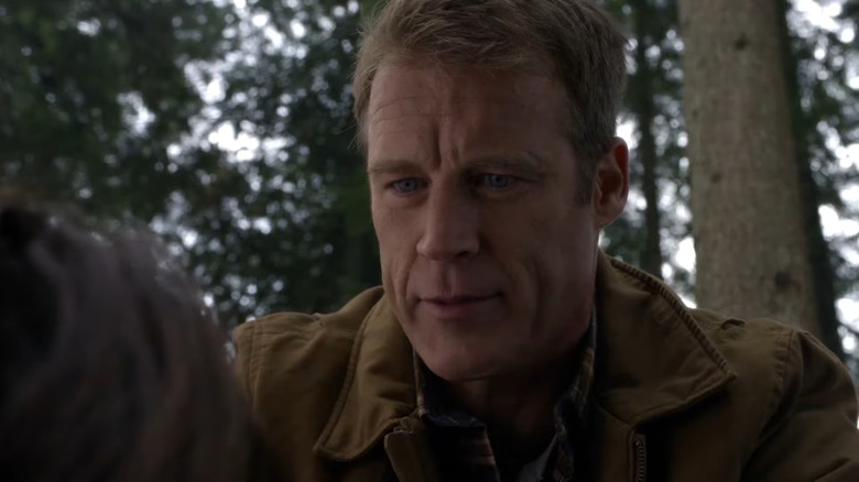 Mark Valley's Christopher Chance speaking in Human Target