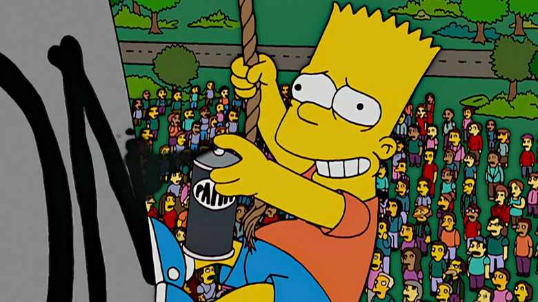 Bart on The Simpsons