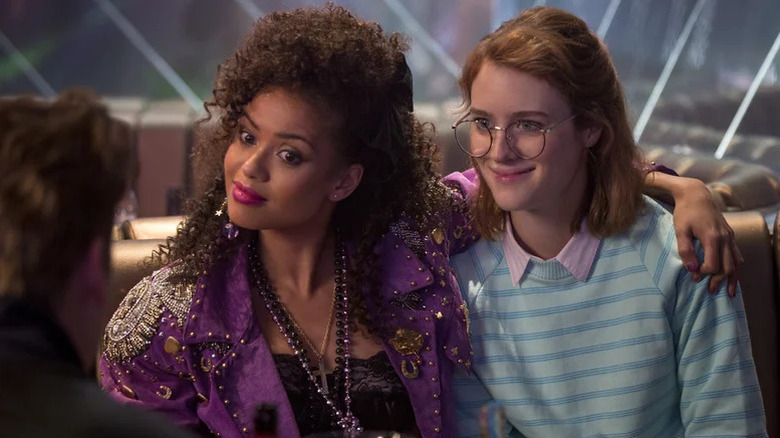 Gugu Mbatha-Raw's Kelly and Mackenzie Davis' Yorkie smiling on Black Mirror