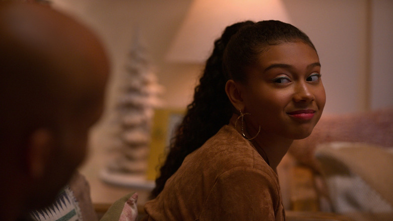 Monsé (Sierra Capri) gets some advice in On My Block