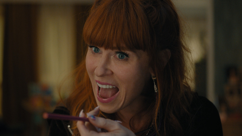 Morgane Alvaro (Audrey Fleurot) is excited about a case in HPI