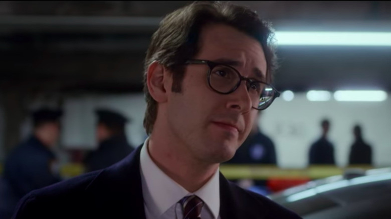 TJ Caruso (Josh Groban) is on a crime scene in The Good Cop
