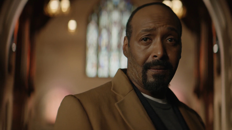 Professor Alec Mercer (Jesse L. Martin) observes someone in The Irrational