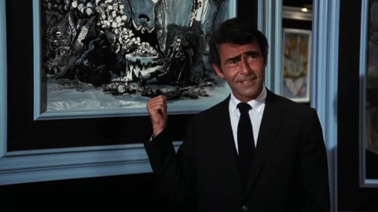 Rod Serling hosts Night Gallery