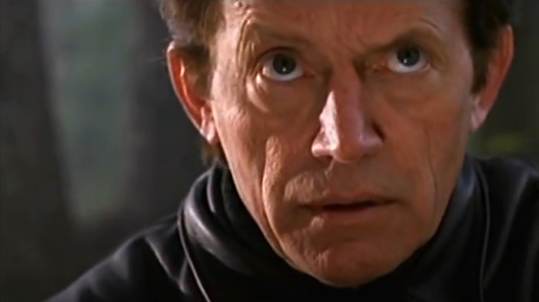 Lance Henriksen as Frank Black, seeing what the killer sees on Millennium
