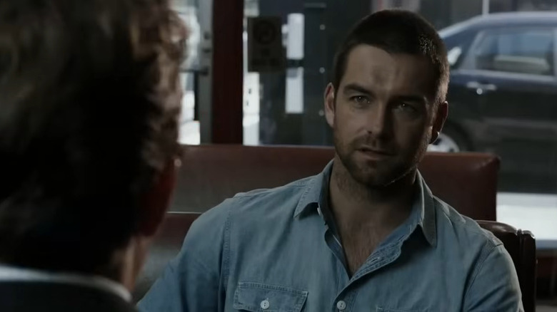Antony Starr's Lucas Hood talking to someone on Banshee