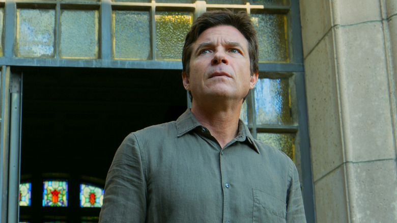 Jason Bateman's Marty looking concerned on Ozark