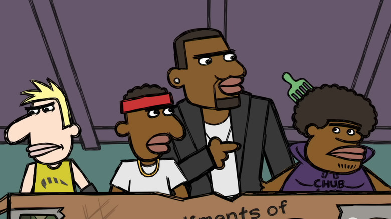 Animated teenage boys in Legends of Chamberlain Heights
