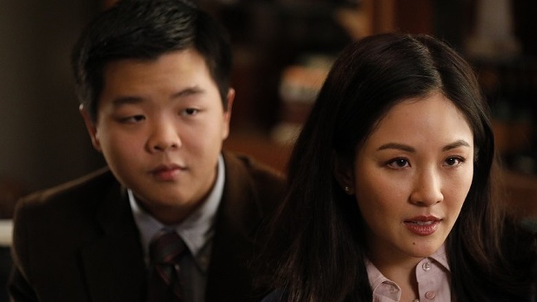 Eddie looks at Jessica in "Fresh Off the Boat"
