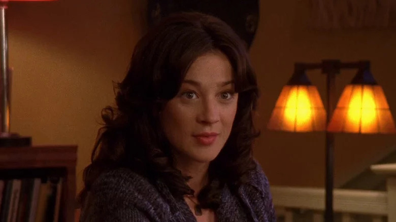 Karen Roe looking surprised