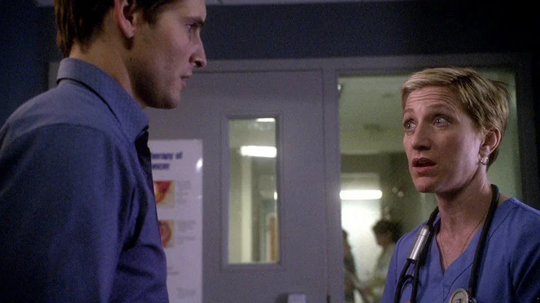 Jackie Peyton talking to Dr. Cooper