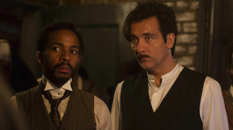 Dr. Edwards and Dr. Thackery looking stunned