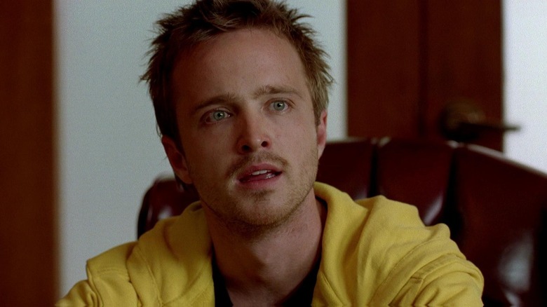 Jesse Pinkman (Aaron Paul) talking in Breaking Bad