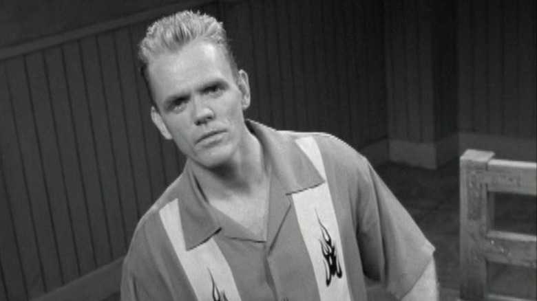 Christopher Titus addresses camera in Titus
