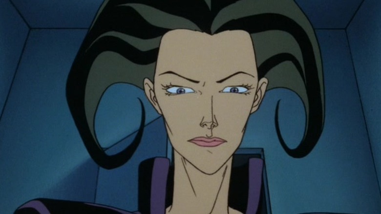 Aeon Flux looking down on Aeon Flux S2E2