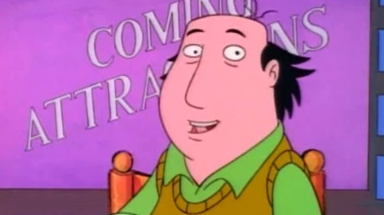 Jay Sherman hosting Coming Attractions on The Critic S1E11