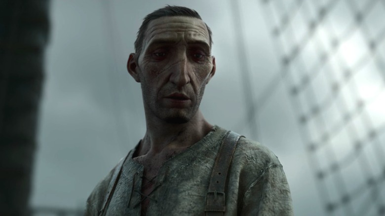 Torrin looking down gloomily on Love, Death & Robots S3E2