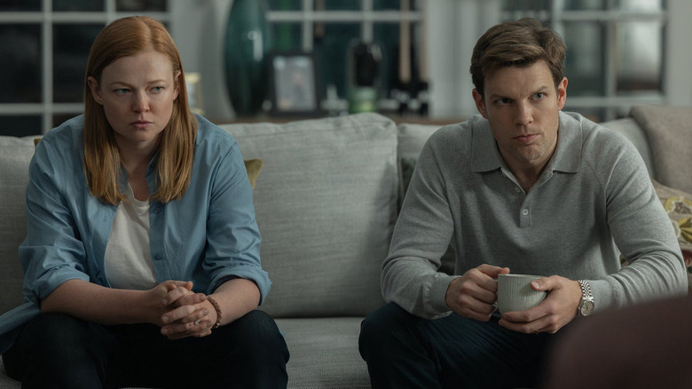Sarah Snook and Jake Lacy in All Her Fault