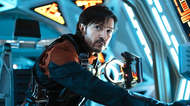 Cassian looks pensive in Andor Season 2