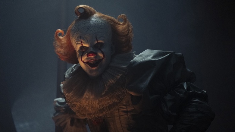 Bill Skarsgard as Pennywise in IT: Welcome to Derry