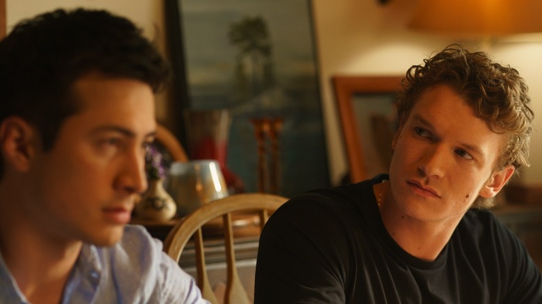 Shane and Ilya in Heated Rivalry Season 1