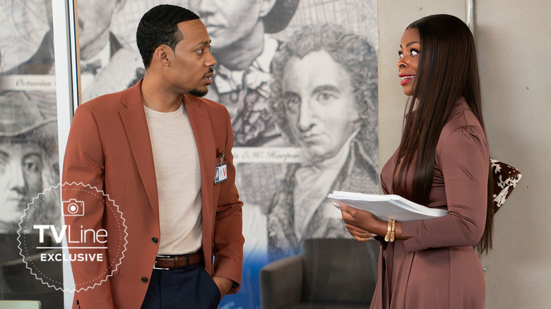 Gregory and Ava in Abbott Elementary Season 6