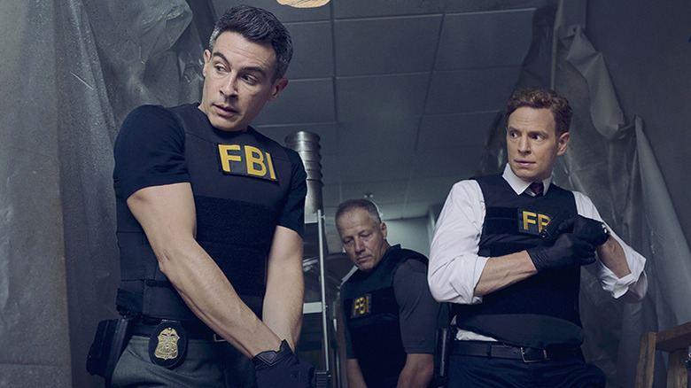 Scola and Goodman in CIA Season 2