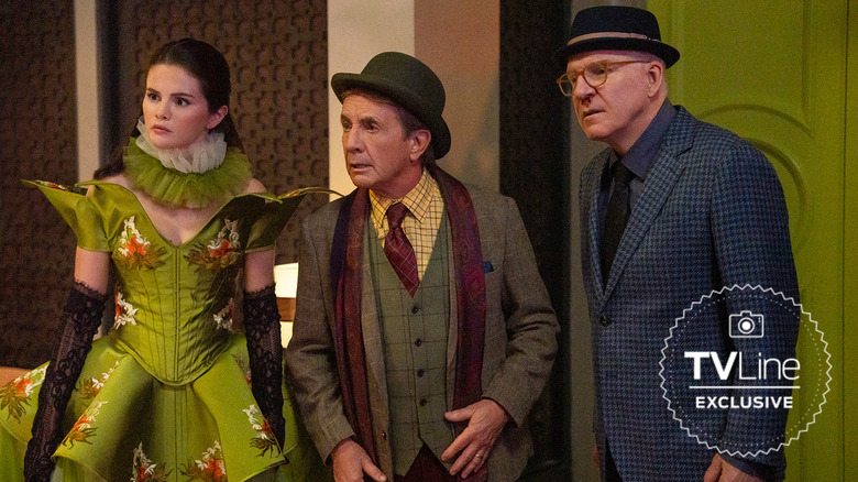 Mabel, Oliver and Charles in Only Murders in the Building Season 6