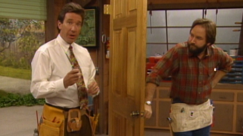 Tim and Al film their show on "Home Improvement" (1991)