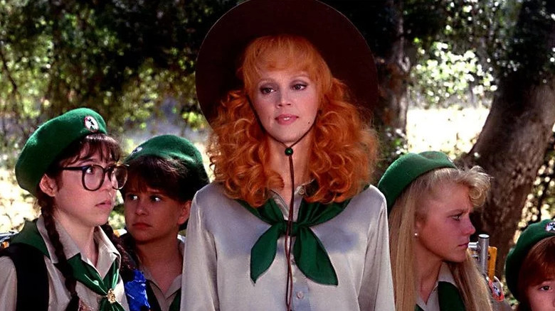 Phyllis Nefler and her Wilderness Girls in "Troop Beverly Hills"