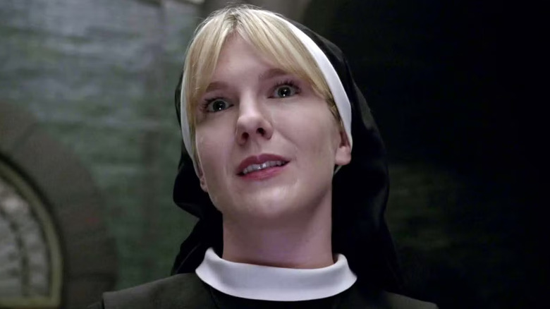 Sister Mary Eunice in her nun's habit in "American Horror Story: Asylum"