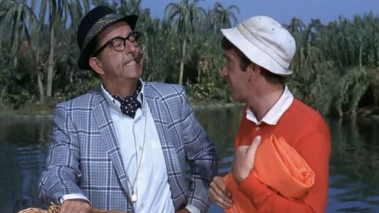 Harold Hecuba talking to Gilligan in the episode 'The Producer' on Gilligan's Island
