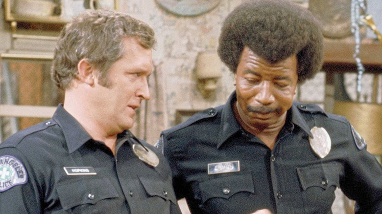 Officer Hopkins and Offer Smith on Sanford and Son