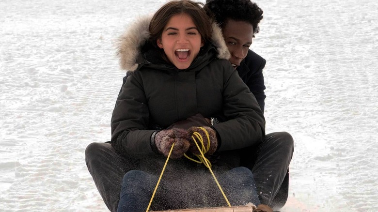 Julie and Stuat in "Let It Snow"