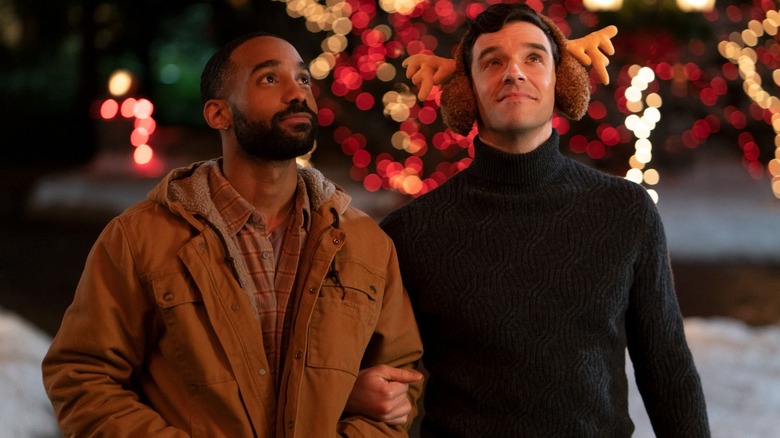 Nick and Peter in "Single All the Way"