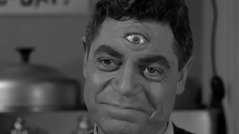 The twist ending of "The Twilight Zone" episode "Will the Real Martian Please Stand Up?"