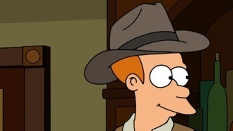 Fry, Bender, and Leela in "Futurama"